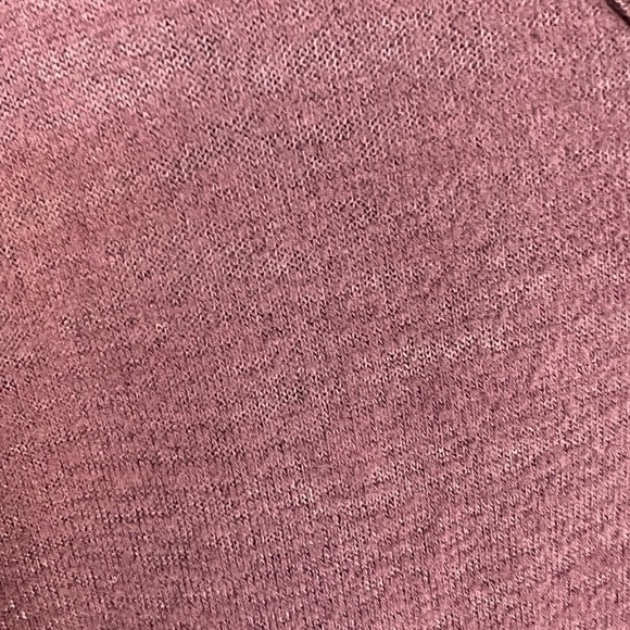 Abercrombie &‎ Finch Soft A&F Cozy V-Neck Drop Shoulder Shirt Size XXL Maroon - Picture 6 of 6